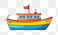 PNG  Boat vehicle drawing transportation. AI generated Image by rawpixel.