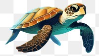 PNG A sea turtle reptile animal  