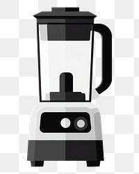 PNG An electric blender mixer white background coffeemaker. AI generated Image by rawpixel.