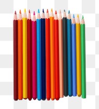 PNG Pencil case white background arrangement creativity. AI generated Image by rawpixel.