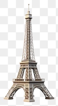 PNG Eiffel tower architecture building landmark. 