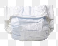 PNG A baby disposable diaper white white background textile. 