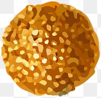 Pollen illustration png, aesthetic element, transparent background