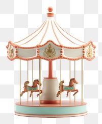 PNG Carousel merry-go-round representation recreation. 