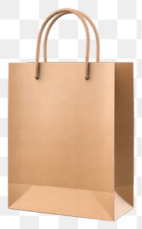 PNG Recycled paper kraft shopping bag cardboard handbag  