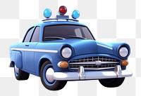 PNG Police car vehicle cartoon  