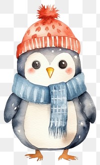 PNG Animal winter penguin snowman. 