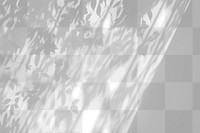 PNG Leaf shadow effect, transparent background