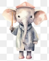 PNG Cute Elephant animal elephant cartoon. 