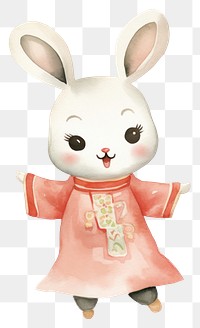 PNG Rabbit animal cute toy. 