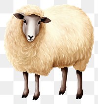 PNG Sheep livestock animal mammal. AI generated Image by rawpixel.