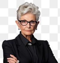 PNG Europe old business woman portrait glasses serious. AI generated Image by rawpixel.