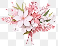 PNG  Flower petal plant paper. AI generated Image by rawpixel.