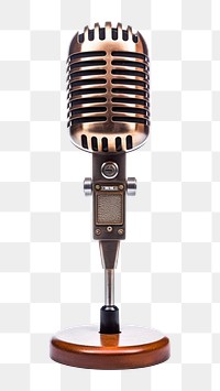 PNG VINTAGE Professional TABLE microphone technology equipment. 