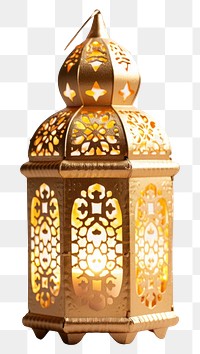 PNG Golden Ramadan lantern gold lamp 