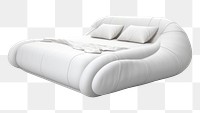 PNG Double bed furniture cushion pillow. 