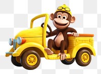 PNG Monkey vehicle cartoon wheel. 