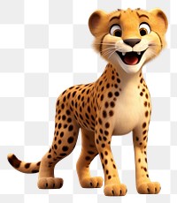 PNG Cheetah leopard cartoon mammal. 