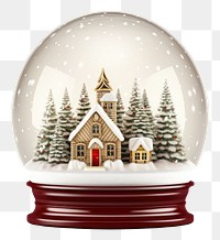 PNG Christmas christmas glass snow