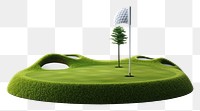 PNG Golf sports white background relaxation. AI generated Image by rawpixel.