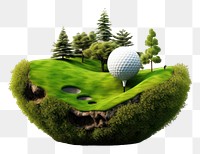 PNG Golf outdoors nature sports. 