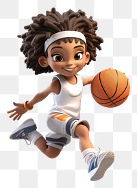 PNG Basketball cartoon sports cute. 