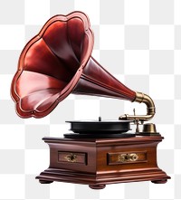 PNG Vintage gramophone technology performance