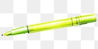 PNG Highlighter pen ammunition. 