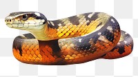 PNG Snake reptile cartoon animal. AI generated Image by rawpixel.