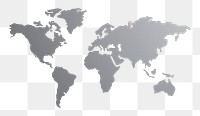 PNG World map minimal topography diagram circle. 