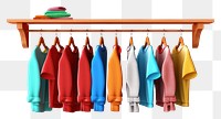 PNG Clothes clothesline arrangement. 