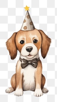 PNG Dog animal birthday balloon. 