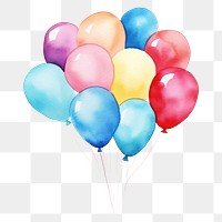 PNG Bithday balloon white background anniversary. AI generated Image by rawpixel.