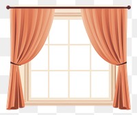 PNG Curtain window white background transparent. AI generated Image by rawpixel.
