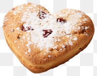 PNG Jumbo love heart cookie bread food  