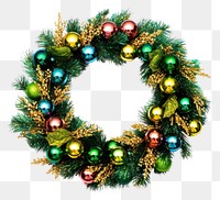 PNG A Christmas wreath christmas decoration festival. AI generated Image by rawpixel.
