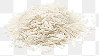 PNG Rice grain white white background medication. AI generated Image by rawpixel.