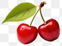 PNG Red cherry fruit plant food. 