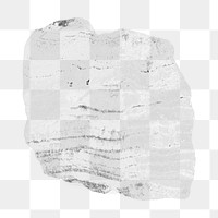 PNG Marble rock texture effect, transparent background