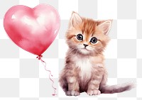 PNG Balloon mammal animal kitten