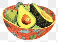 PNG Avocado fruit plant food. 