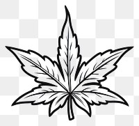 PNG Cannabis drawing sketch plant. AI generated Image by rawpixel.