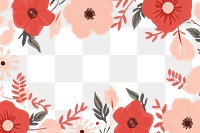 PNG  Floral pattern flower petal plant. AI generated Image by rawpixel.