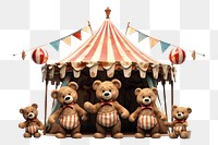 PNG  Circus carousel toy representation. AI generated Image by rawpixel.