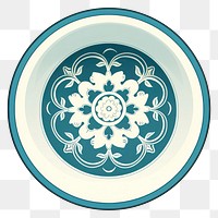 PNG Porcelain plate freshness dishware. AI generated Image by rawpixel.