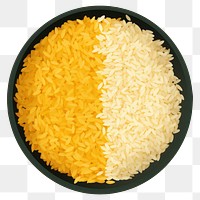 PNG Rice food meal freshness. AI generated Image by rawpixel.