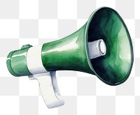 PNG Megaphone green electronics. 