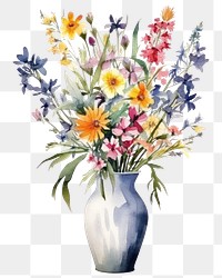 PNG Vase flower plant art. 