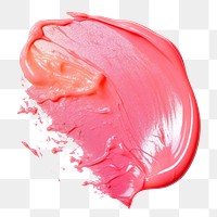 PNG Pink acrylic paint swatch  effect, transparent background