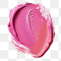 PNG Pink acrylic paint swatch  effect, transparent background